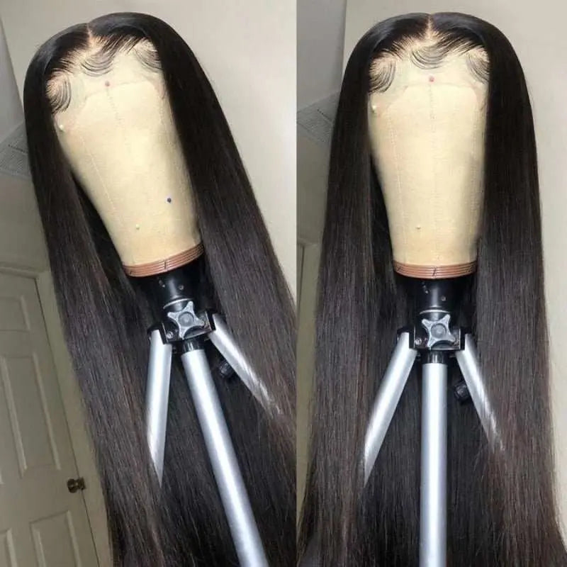 Human Hair Wig Natural 13x4 Lace Front Wig Straight Hair Frontal Wigs For Women - Doaburu Hair