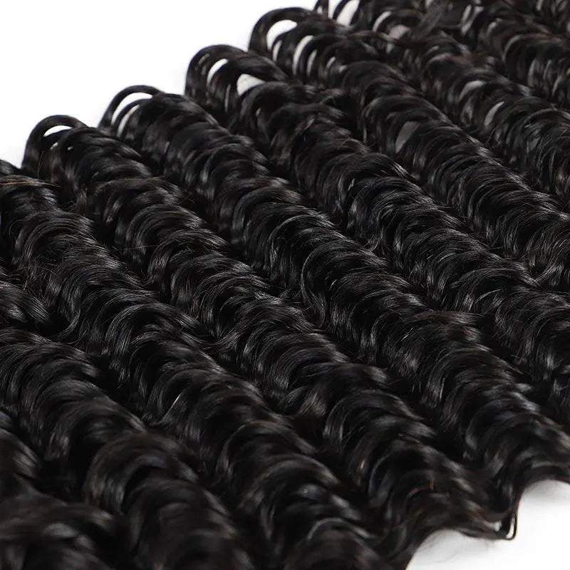 3 Bundles Deep Wave Super Full Double Drawn Unprocessed Brazilian Virgin Hair - Doaburu Hair