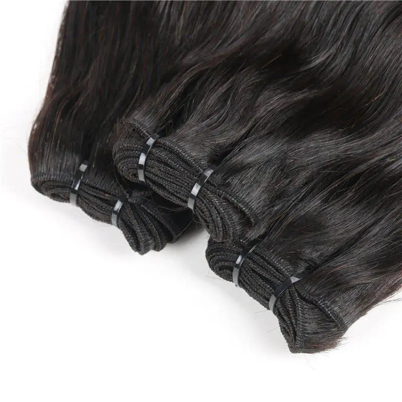 3 Bundles Straight Super Full Double Drawn Unprocessed Brazilian Virgin Hair - Doaburu Hair