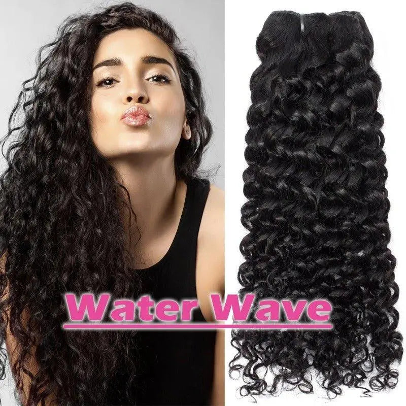3 Bundles Water Wave Super Full Double Drawn Unprocessed Brazilian Virgin Hair - Doaburu Hair