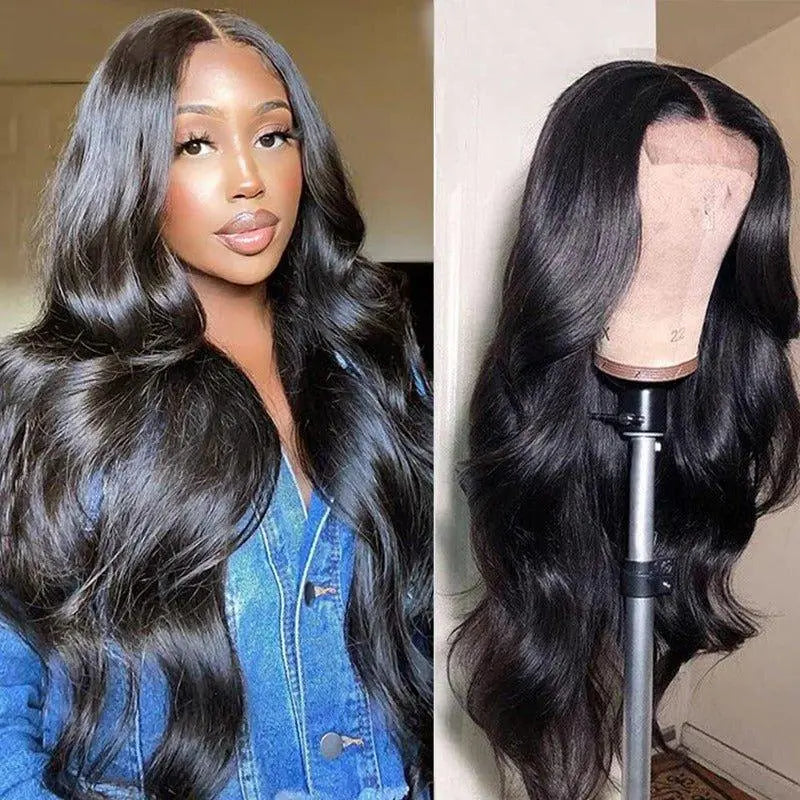 4x4 Transparent Lace Closure Body Wave Wigs Virgin Human Hair - Doaburu Hair
