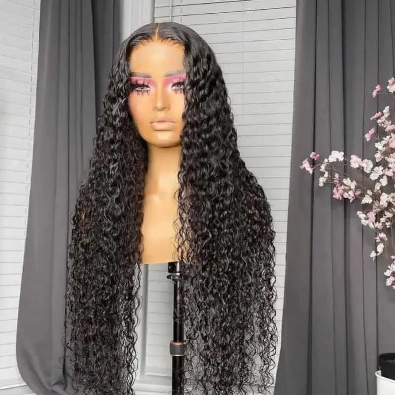 4x4 Water Wave Undetectable Invisible Lace Closure Wig丨Real HD Lace - Doaburu Hair