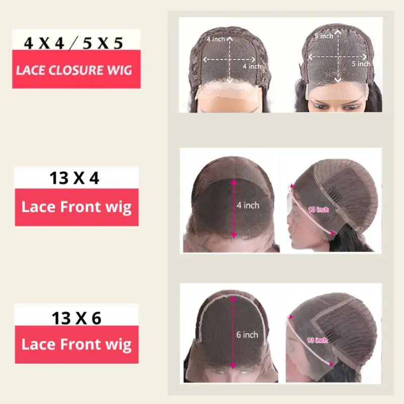 5x5 Water Wave Undetectable Invisible Lace Closure Wig丨Real HD Lace - Doaburu Hair
