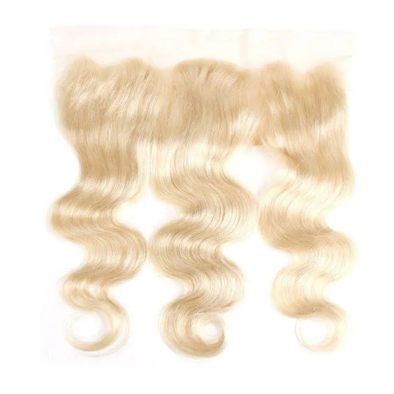 Blonde Color Human Hair 13*4 HD Invisible Lace Full Frontal - Doaburu Hair