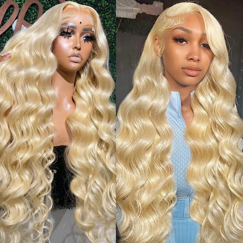 Princess 613 Blonde Color 13*4 Lace Frontal Body Wave Wigs - Doaburu Hair