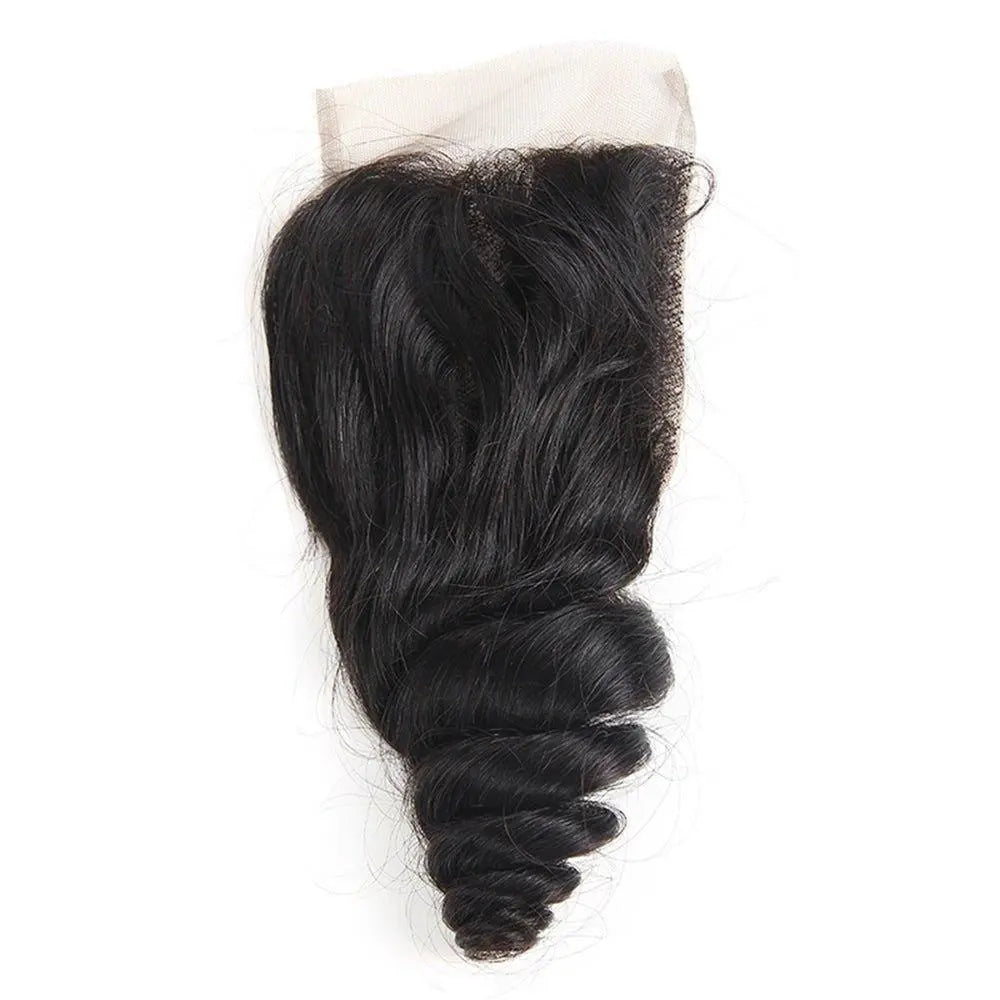 Human Hair 4*4 HD Invisible Transparent Lace Closure - Doaburu Hair