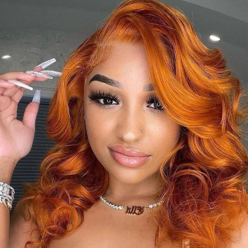 Super Popular 350 Color Loose Wave 4x4 13x4 Lace Frontal Wig - Doaburu Hair