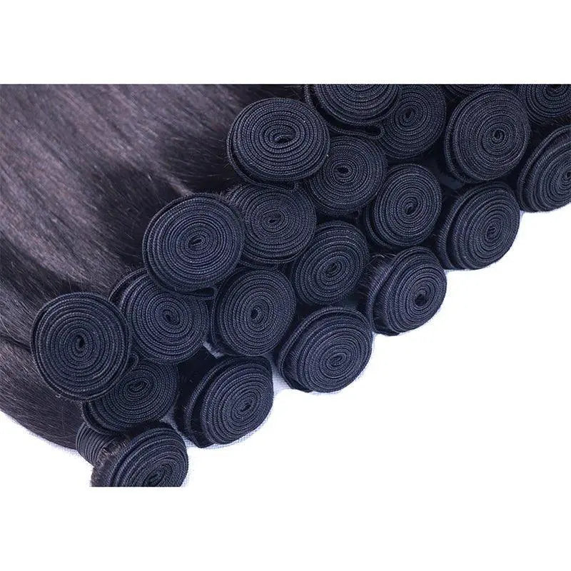 Remy Hair Natural Black 10 Bundles Package Free Shipping All Texture - Doaburu Hair