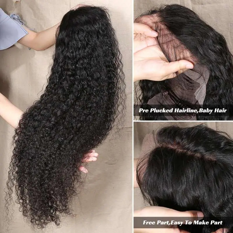 Undetectable Invisible Lace 13x4 Frontal Kinky Curly Wig丨Real HD Lace - Doaburu Hair