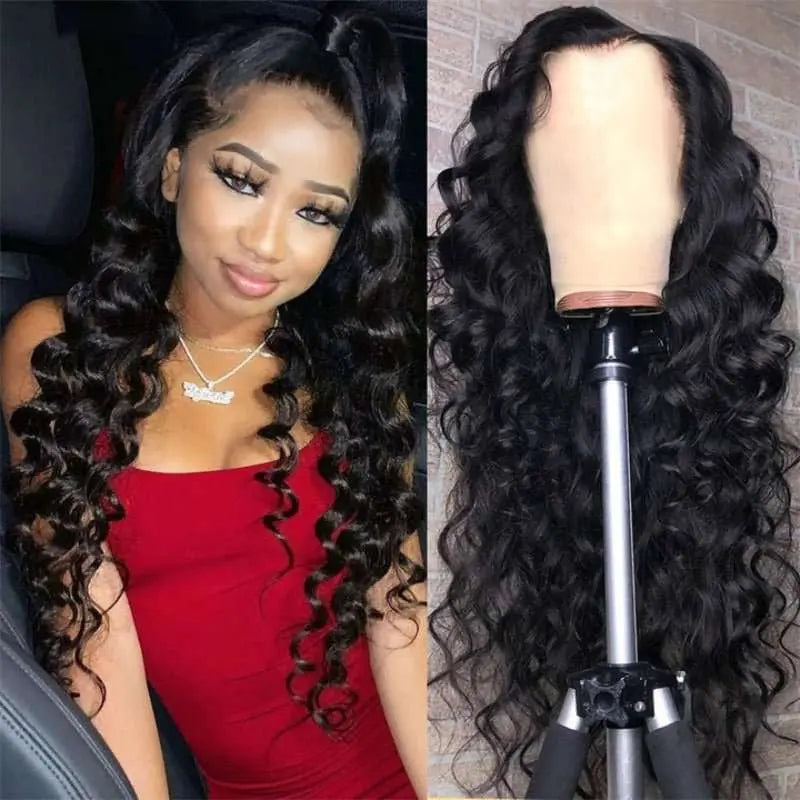 Undetectable Invisible Lace 13x4 Frontal Loose Wave Wig丨Real HD Lace - Doaburu Hair