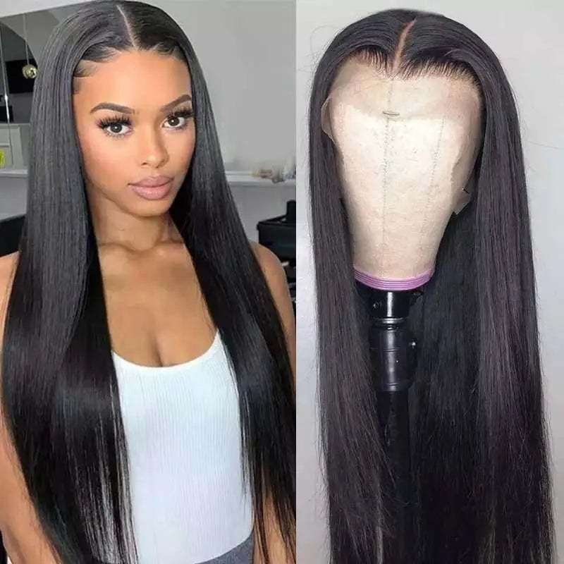 Undetectable Invisible Lace 13x4 Frontal Straight Wig丨Real HD Lace - Doaburu Hair