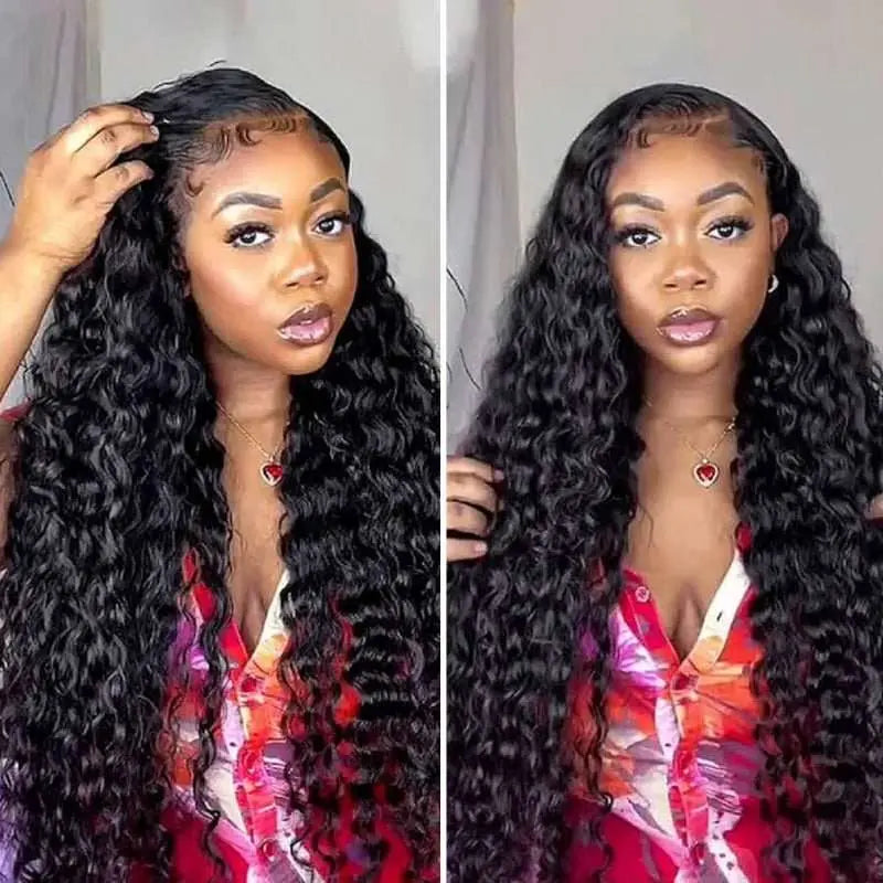 Undetectable Invisible Lace 13x6 Lace Frontal Water Wave Wig丨Real HD Lace - Doaburu Hair