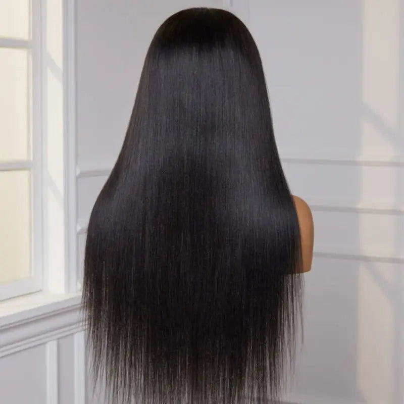 Undetectable Invisible Lace 13x6 Lace Frontal Yaki Straight Wig丨Real HD Lace - Doaburu Hair