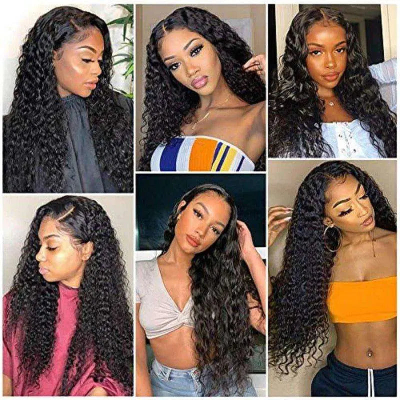 3 Bundles Deep Wave Super High Class Premium Virgin Hair Natural Black - Doaburu Hair