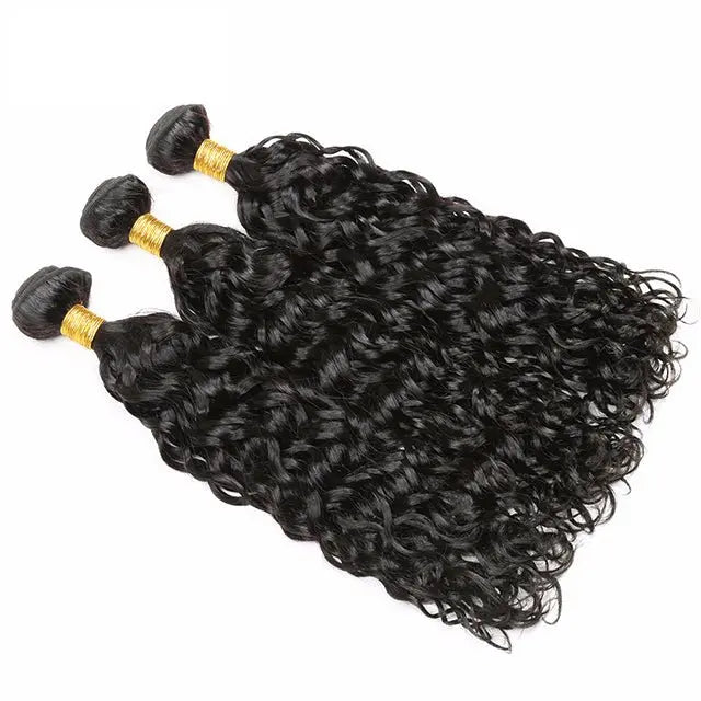 3 Bundles Natural Wave Super High Class Premium Virgin Hair Natural Black - Doaburu Hair