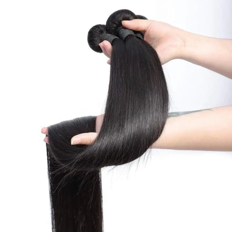 Remy Hair 15A Grade 32-40Inches Long Hair Bundles Brazilian Virgin Hair - Doaburu Hair