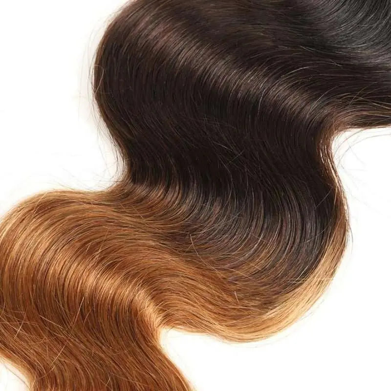 Remy Hair 3 Bundles T1B/30 T1B/4/30 Color Straight/Body Wave Brazilian Virgin Hair - Doaburu Hair