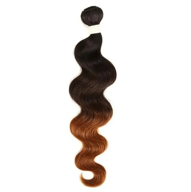 Remy Hair 3 Bundles T1B/30 T1B/4/30 Color Straight/Body Wave Brazilian Virgin Hair - Doaburu Hair