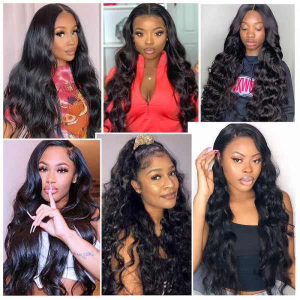 4x4 Body Wave Undetectable Invisible Lace Closure Wig丨Real HD Lace - Doaburu Hair