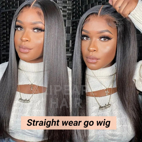 Glueless Wear & Go Wigs - 4x6 Transparent Lace Closure Human Hair Wigs - Doaburu Hair