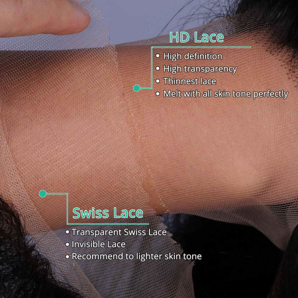 Undetectable Invisible Lace 13x4 Frontal Body Wave Wig丨Real HD Lace - Doaburu Hair