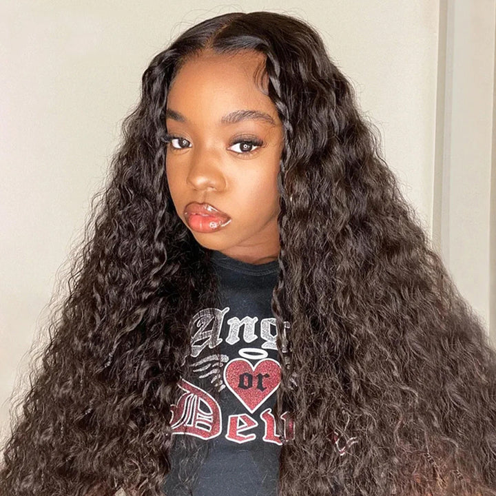 Glueless Wear & Go Wigs - Upgrade 4x6 HD Lace Closure Wigs Water Wave - Doaburu Hair